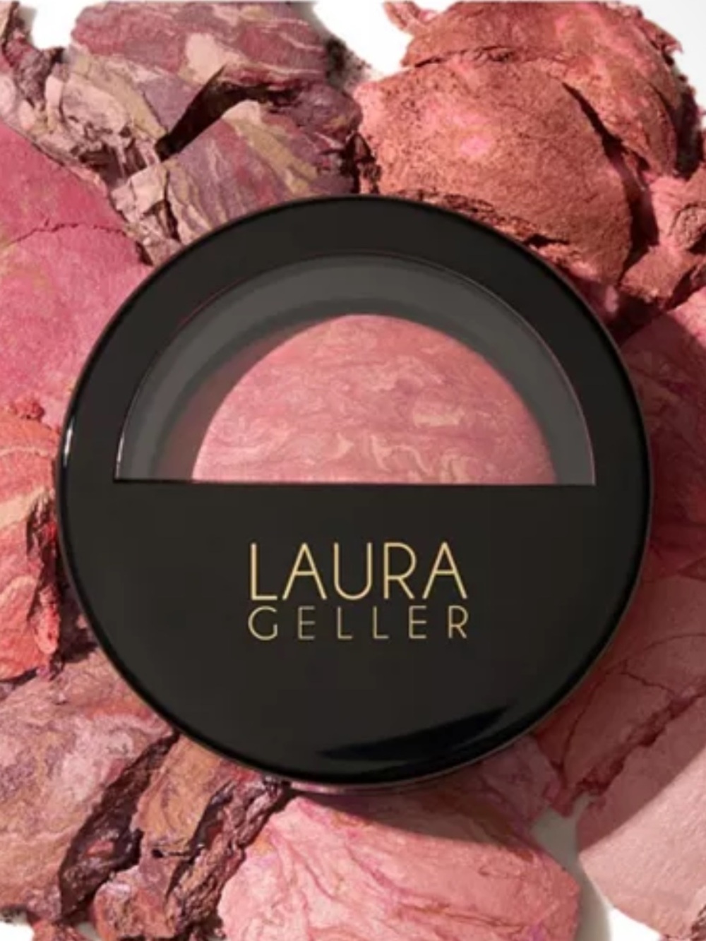 NEW Laura Geller Baked Blush-n-Brighten Marbleized Blush